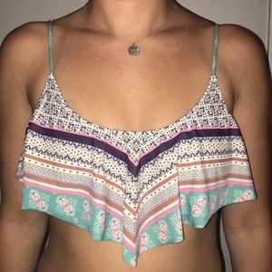 Victoria secret flounce bikini top